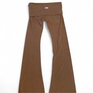 Victoria’s Secret Pink Foldover Flare Leggings